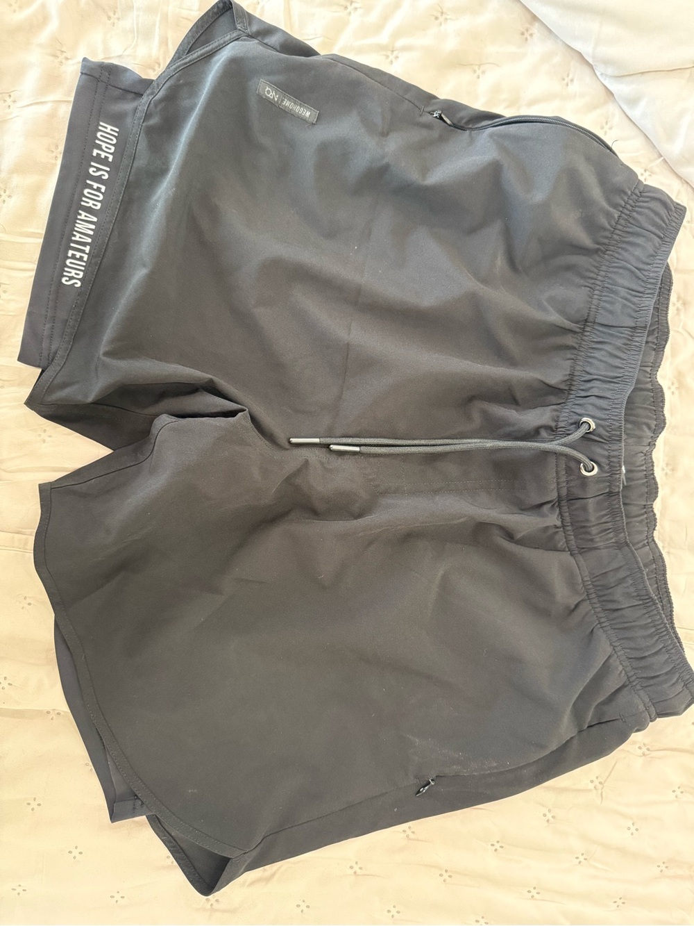 NFQ Athletic Shorts w/ Compression Liner Large